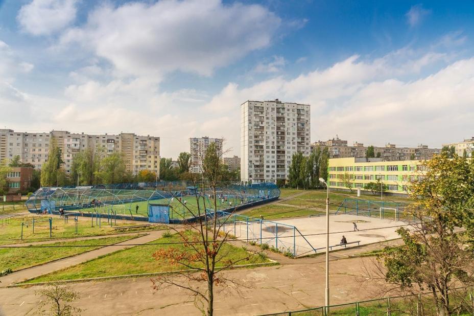 Квартира По Адресу Приозерная 8 Б Оболонь Kiev Eksteriør bilde